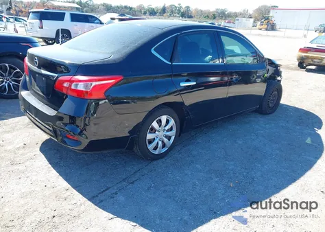2017 Nissan Sentra S z USA, uszkodzony, nr VIN 3N1AB7APXHY324810
